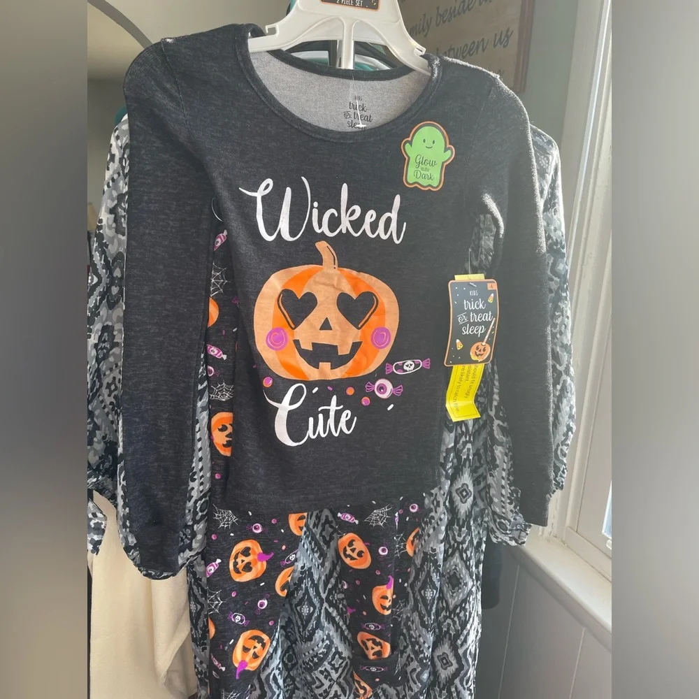 “Wicked Cute” Kids Halloween Pajamas